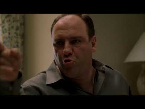 The Sopranos trailer image emphasizing characters and cold palette used in season three promos