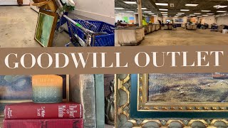 GOODWILL BINS OUTLET THRIFTING FOR HOME DECOR STORE SHOP WITH ME AND HAUL