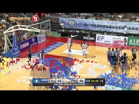 Philippines vs. USA-Select - Q2 | JONES CUP 2015