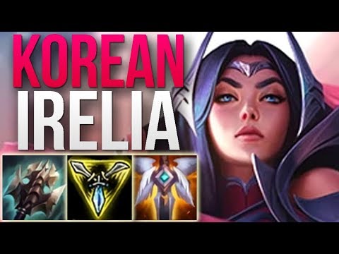 UNSTOPPABLE RANK 20 KOREA IRELIA MID GAMEPLAY! | KOREAN CHALLENGER IRELIA MID GAMEPLAY | 8.16 S8