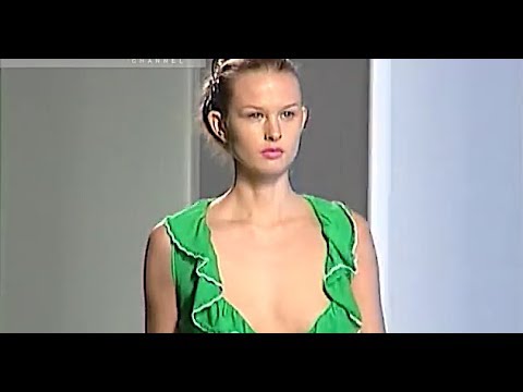 ANNA MOLINARI Spring Summer 2001 Milan - Fashion Channel