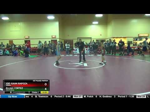 NOV 73-76 Elijah Cortez California Vs Joe-Xahn Rapoza HAWAII