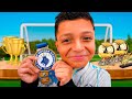 DAVID JUEGA SU PRIMER TORNEO DE FUTBOL CAMPEONES DEL MUNDO