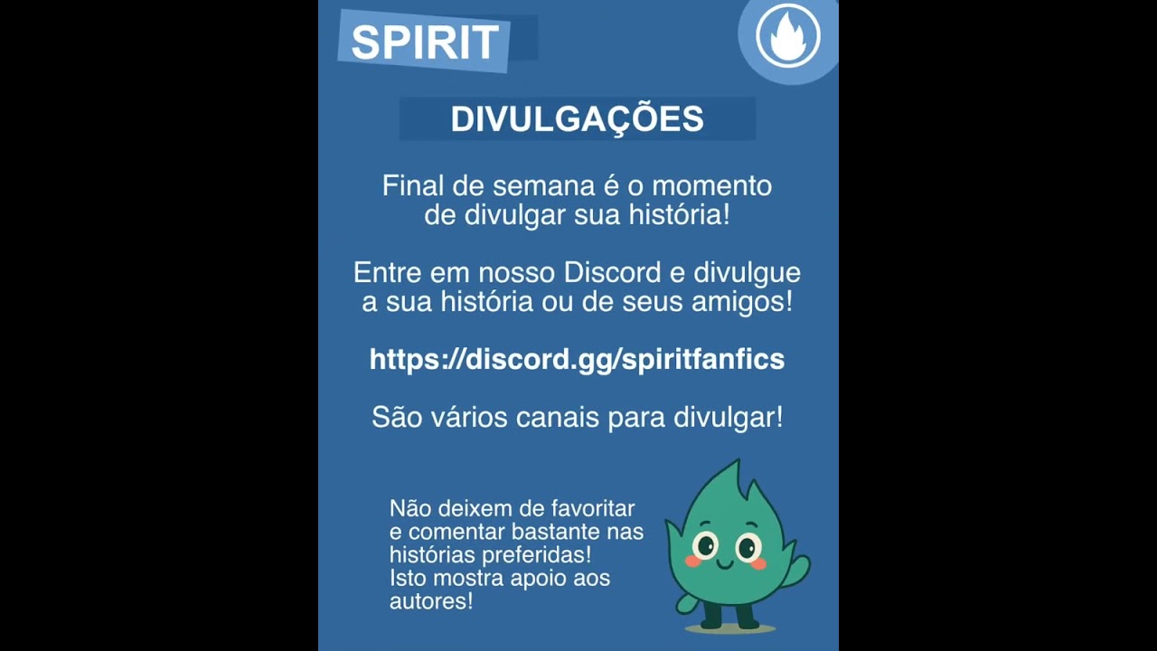 Conheça servidor do Spirit Fanfics no discord!