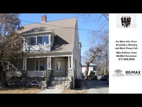 241 Lowell Street, Waltham, MA Presented by Mike DelRose Team.