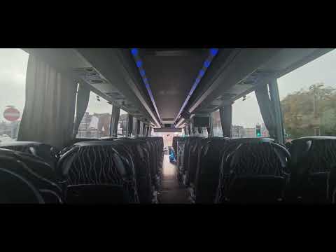 (YJ18 BBN) Bestway travel Vanhool EX16M route Rail Replacements 