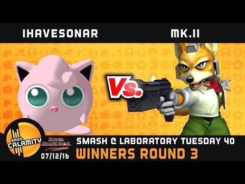 S@LT #40 | IHaveSonar (Puff) vs Mk.II (Fox) - Winners Round 3 - SSBM