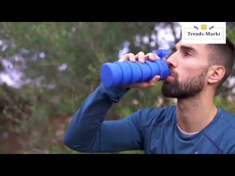Trends-Markt - Faltbare Silikonflasche
