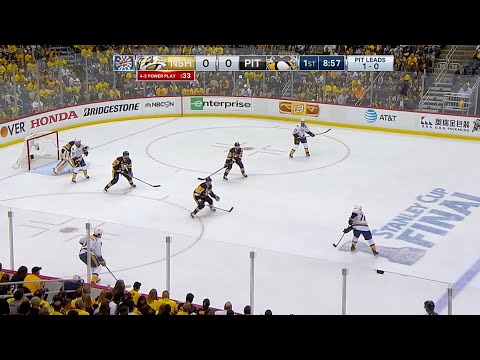 2017 Stanley Cup Final. Predators vs Penguins. Game 2 highlights