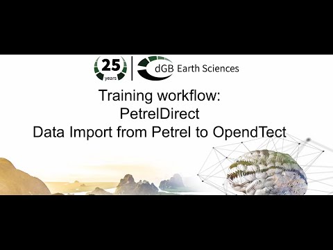 Data Import from Petrel to OpendTect