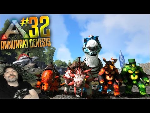 Ark Annunaki Genesis Mod Gameplay - S2 Ep 32 - TAMING SPREE WITH DRAAXLP! (Pooping Evolved Server)