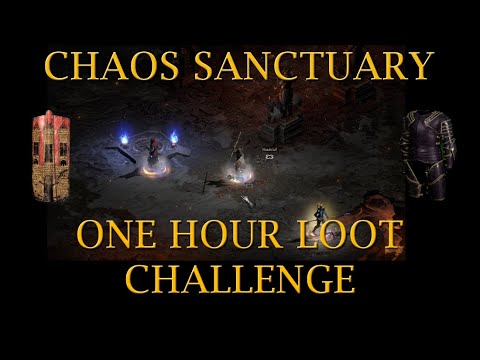 One Hour Loot Challenge Chaos Sanctuary Loot recap - Diablo 2: Resurrected