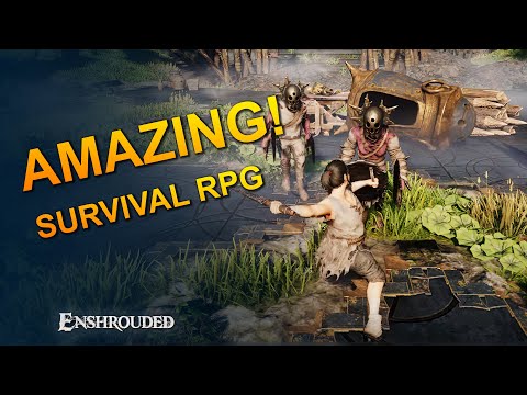Enshrouded Gameplay | First Look At The Next AMAZING Survival Game