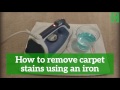 How To Remove Carpet Stains Using An Iron