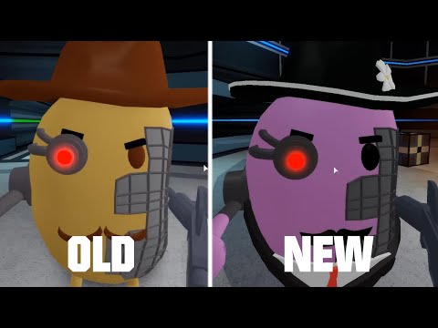 ROBLOX PIGGY OLD MR P vs NEW MR P [COMPARISON]