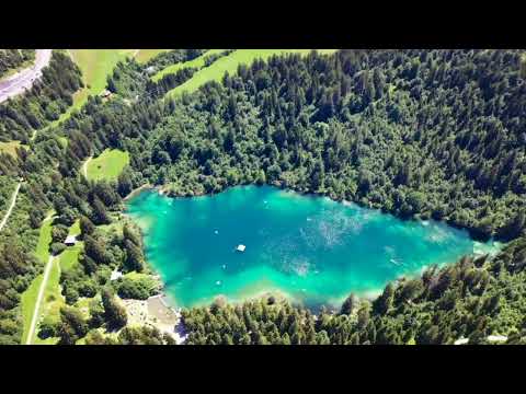 Cresta-See bei Trin Mulin GR Schweiz , The Blue „Cresta“Lake @ Flims/Trin🇨🇭