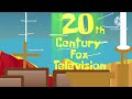 20th Century Fox Television Logo SpongeBob Font Style DNA Productions Fanfare