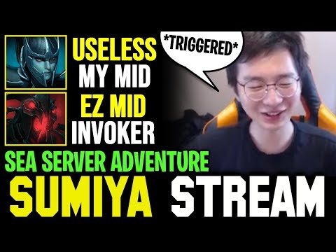 SUMIYA SEA Server Adventure "Ez Mid xD" | Sumiya Invoker Stream Moment #743
