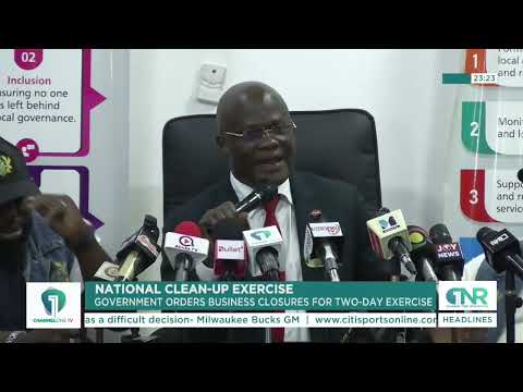 FLOOD CLEAN-UP: Government Orders Closure of Shops in Seven Affected Regions