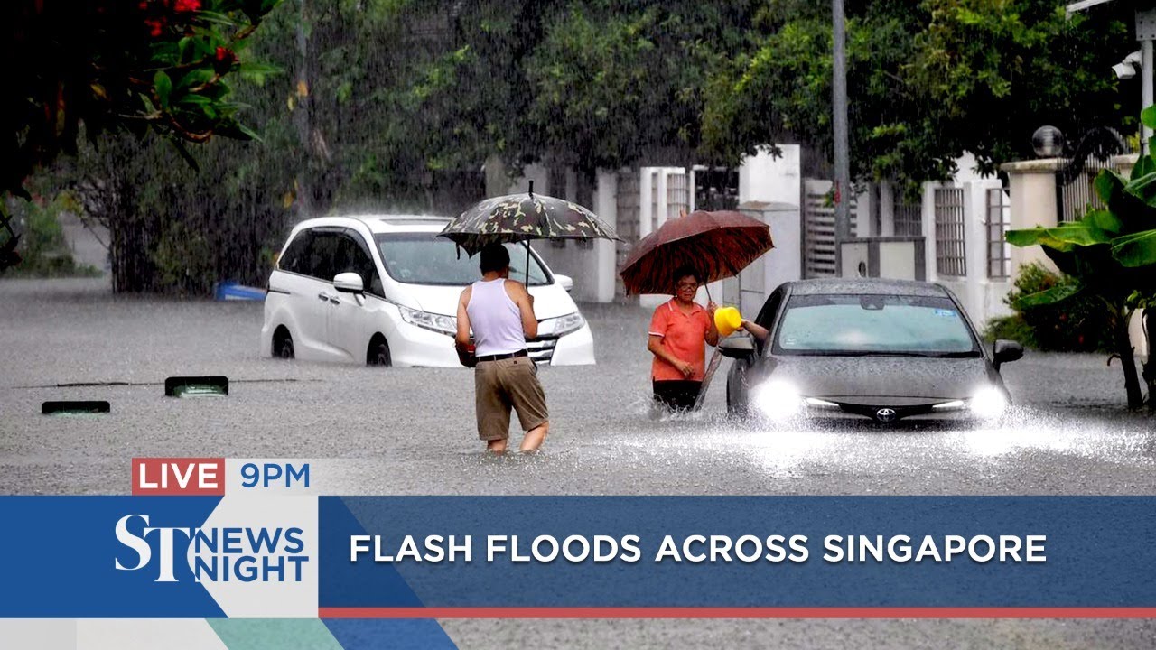 Flash floods across Singapore | ST NEWS NIGHT