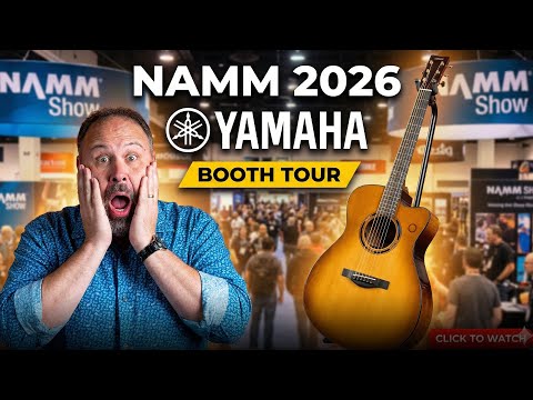 Yamaha Guitars 2026:  TAS-3C, FG9 60th Anniversary Guitar & More! | NAMM Show Live '26