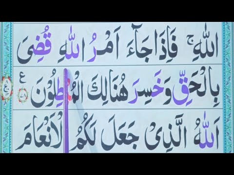 Surah Al Mumin Full  || Part.11 || Surah Mumin Word By Word With Tajweed || Online Quran Teacher USA
