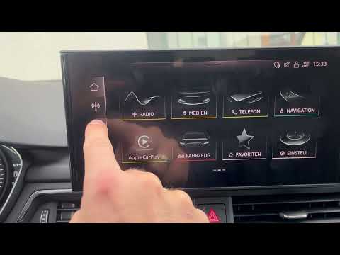 Audi A4 B9 Tempowarnung Warnton deaktivieren MMI Touch Favorit Shortcut