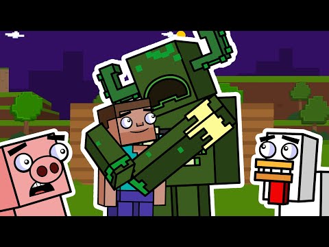 BEFRIENDING A WARDEN | Block Squad (Minecraft Animation)
