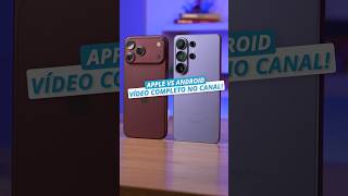 Na sua opinião qual vale mais a pena, Sistema Apple ou Android!? 🤔👀#Android #Apple #Tecnologia