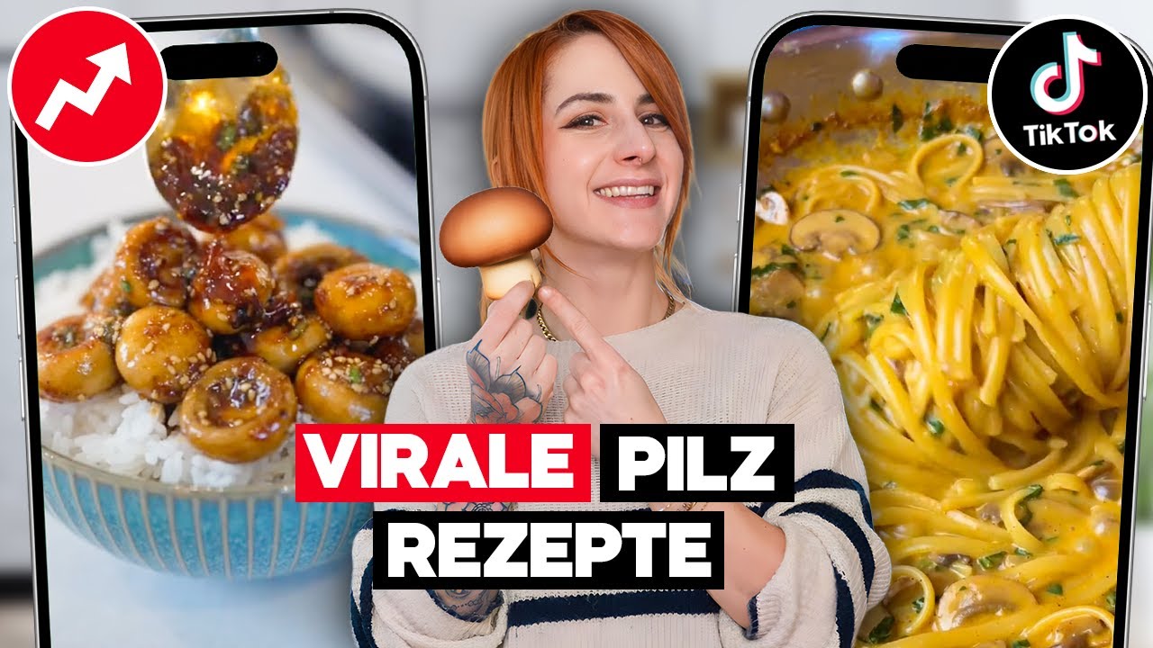 3 virale Pilzrezepte die du probieren musst!