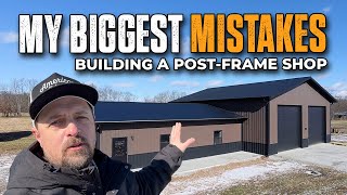 Thinking About a Post Frame Building? What I Learned Building a Post Frame Shop