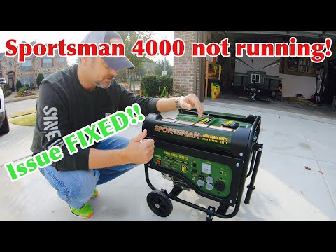 Sportsman 4000 wont run. Simple fix resolved the issue!