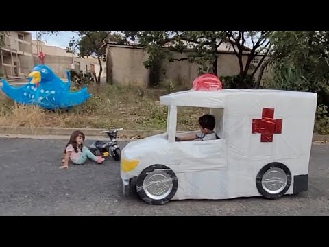 ACIDENTE...CHAMA A AMBULÂNCIA