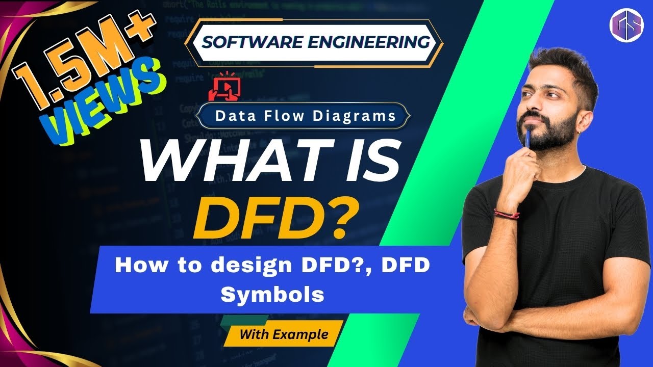 What is DFD? How to design DFD, Symbols, examples full explanation