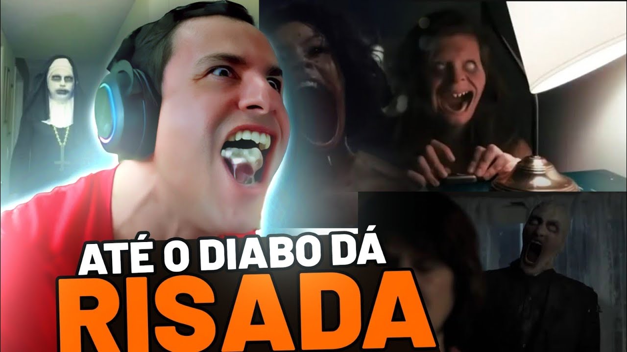 SUPER XANDÃO REAGINDO A VÍDEOS DE TERROR