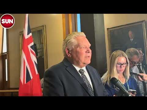 WATCH Premier Ford defends anti tariff ad campaign