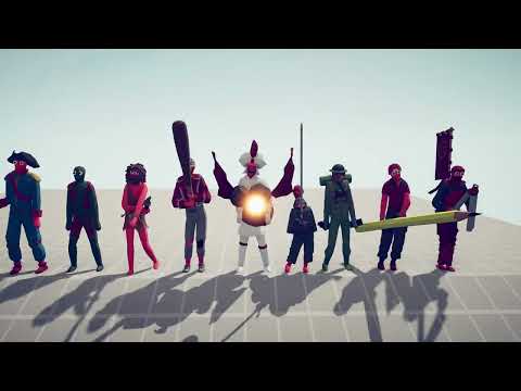 SECRET DLC TEAM vs SWAT TEAM - Totally Accurate Battle Simulator TABS