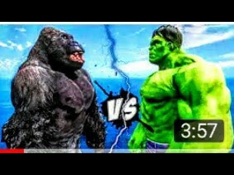 Hulk man vs gorilla fight -epic battle ( GTA V funny moments compilation )
