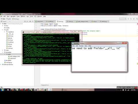How to resolve django core exceptions ImproperlyConfigured Creating a ModelForm without fields
