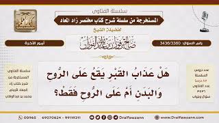 [3436/3360] عذاب القبر.. هل يقع على الروح فقط أم على الروح والبدن؟