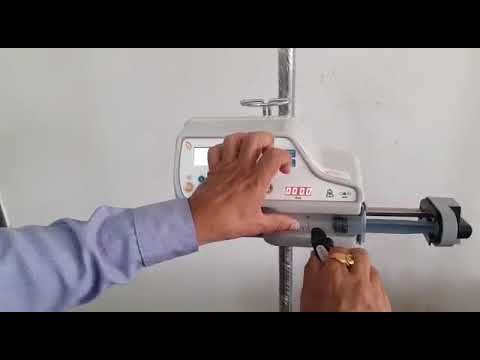 Devay syringe pump demonstration