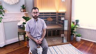 Joseph talks about his experience with his Clearlight Sanctuary 2 Full Spectrum Infrared Sauna.