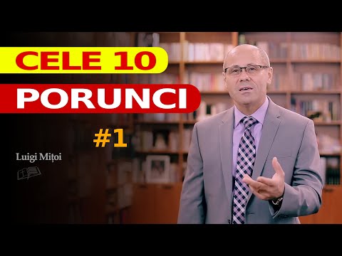 Cele 10 Porunci (partea 1) // Luigi Mițoi