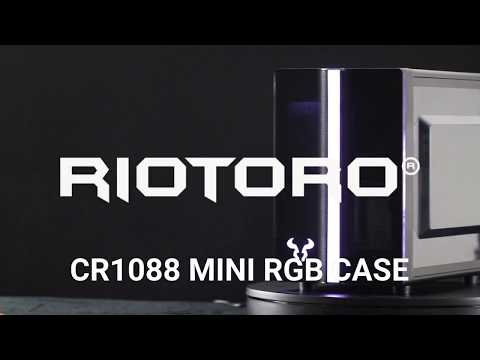 RIOTORO CR1088 RGB Prism Mini-Tower Case