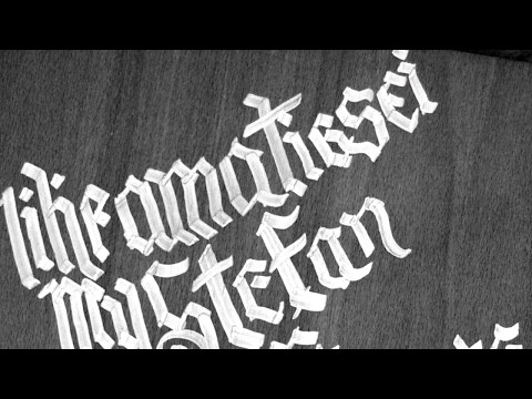 Stefan Amatiesei ART Projects - lettering