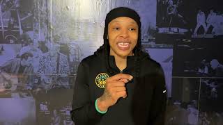 Emma Cannon on staying ready when her number is called to help the LA Sparks beat the Chicago Sky