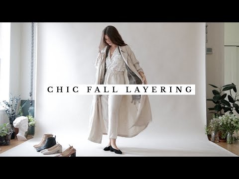 秋の服装2018 - 秋のためのシックなレイヤリングのアイデア (Fall Outfits 2018 - Chic Layering Ideas for Autumn)