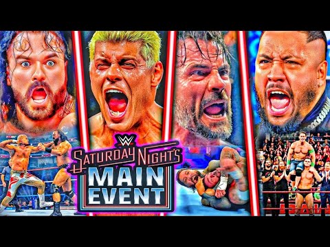 W W E  Sαturday  Night  Mαin  Event  3 January 2025  Full Show Highlights HD