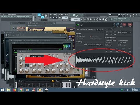 Saiperkz| How to create a Hardstyle Kick + FLP! (Free Download) [100 Subs]
