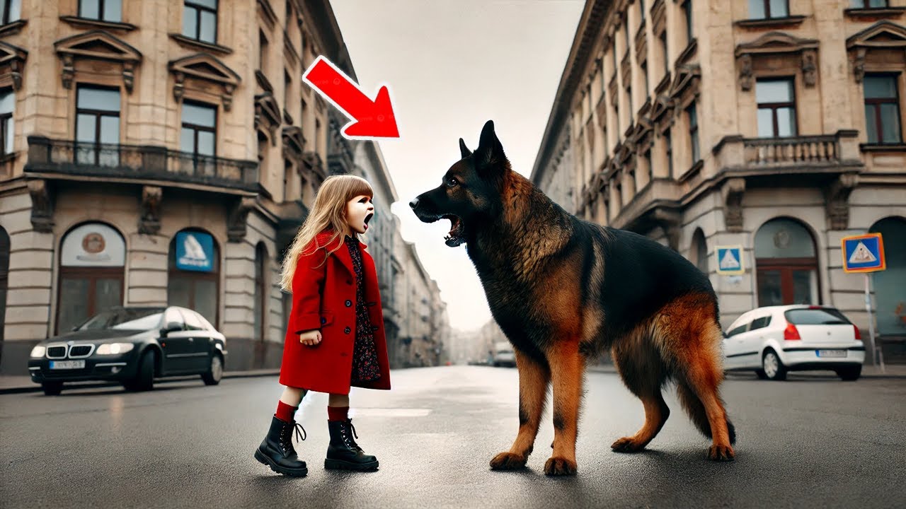 A Little Girl Yelled at a Homeless German Shepherd—His Response Changed Everything!